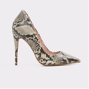 ALDO Snakeskin Cassedy High Heels size 8